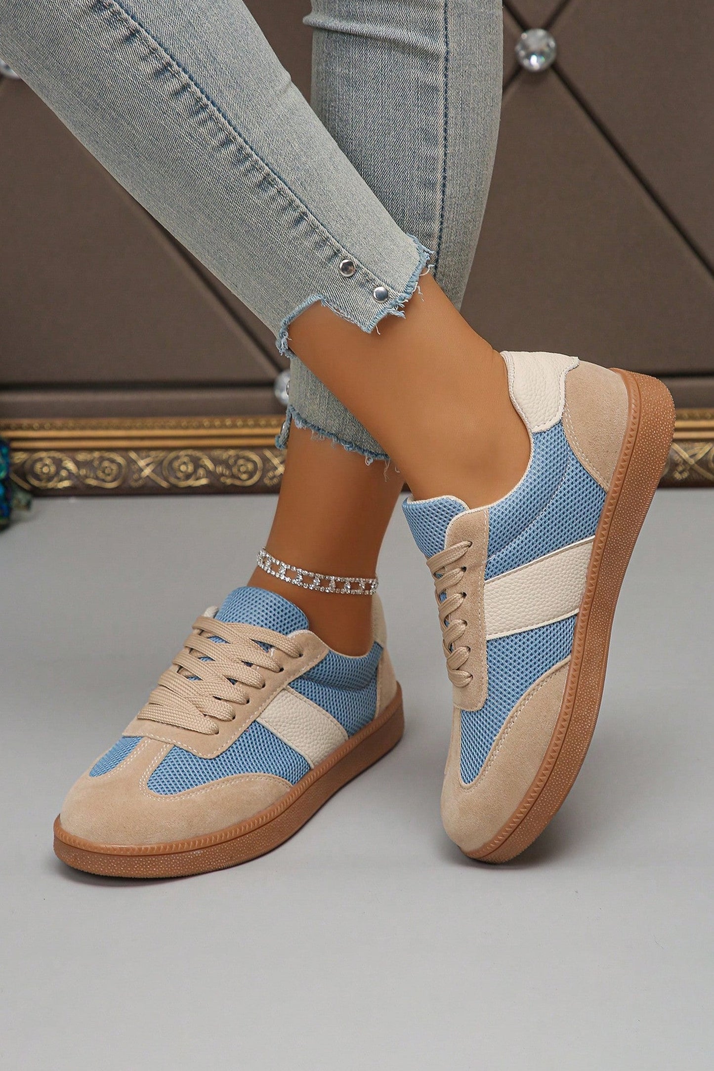 Mesh Colorblock Sneaker