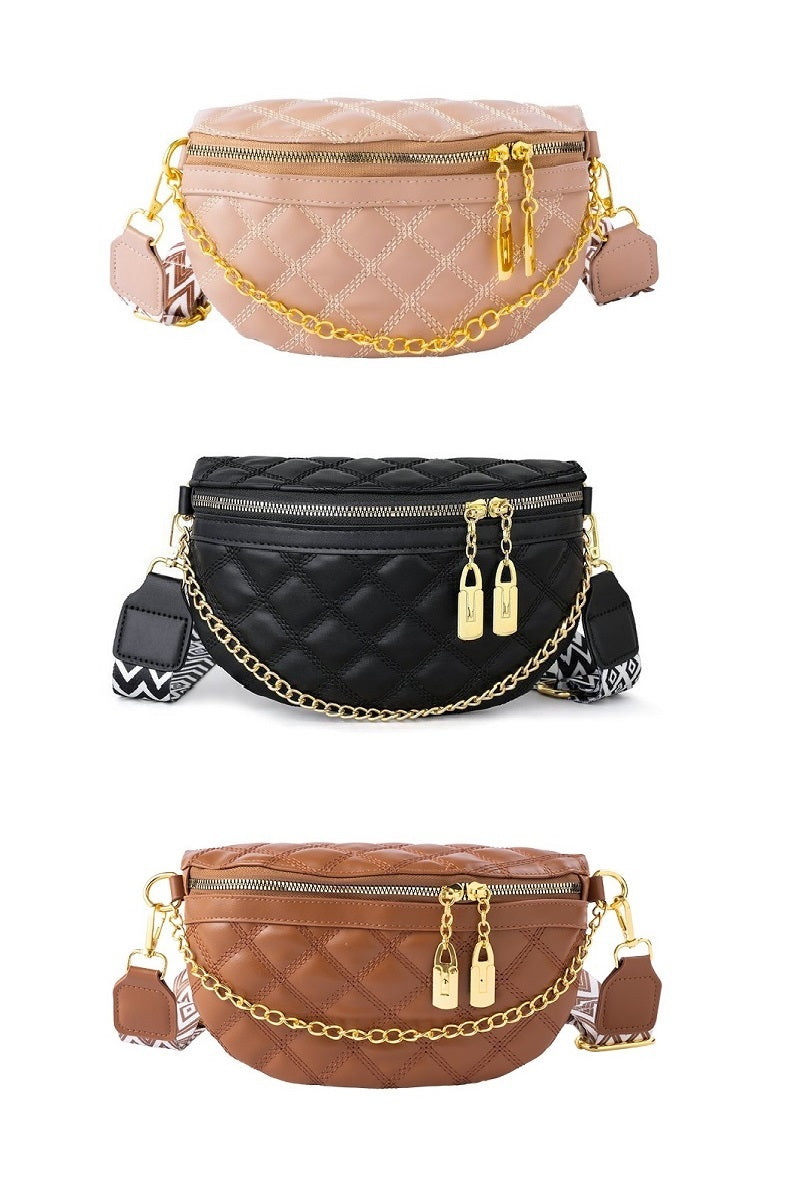 Quilted-Crossbody Bum Bag Zenana