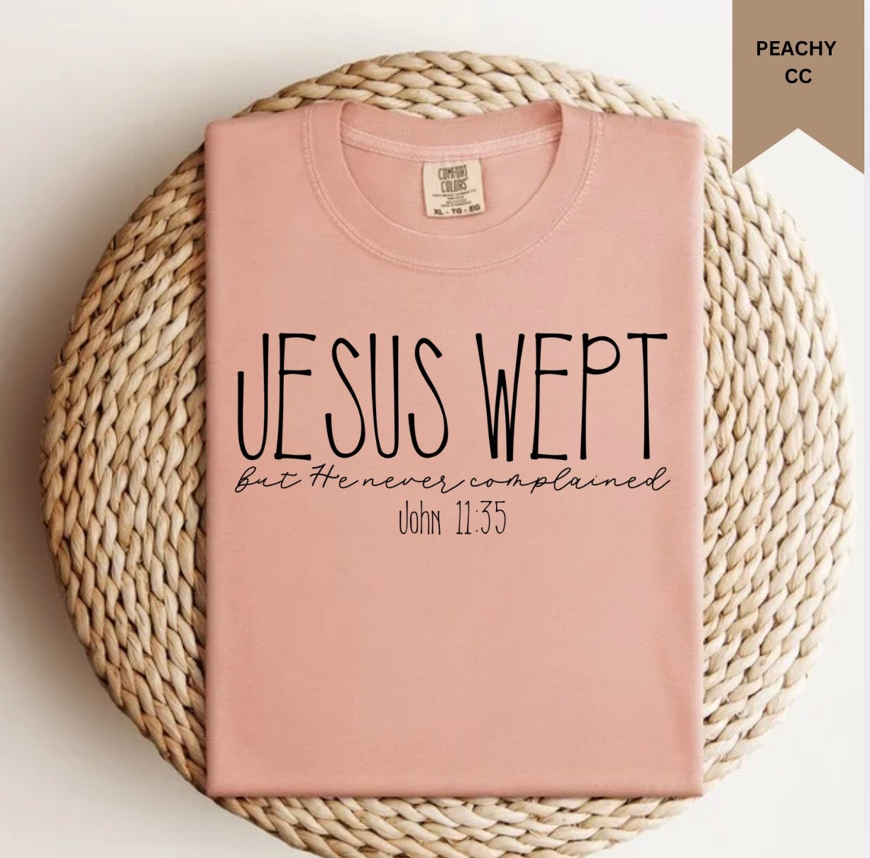 Jesus Wept Tee.
