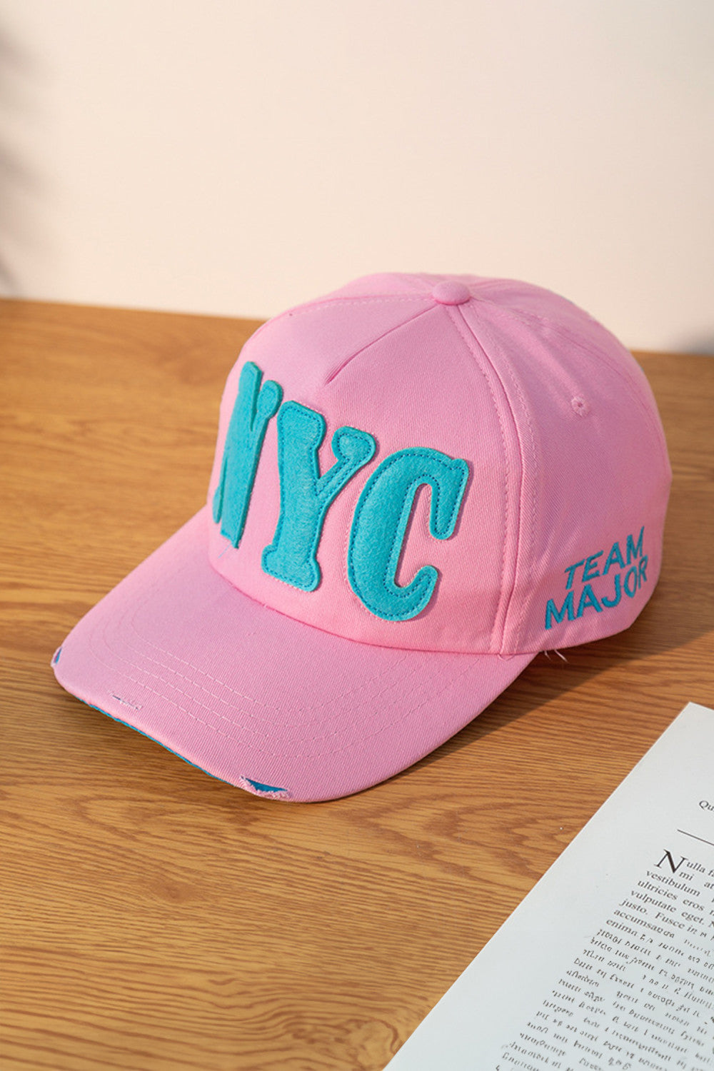 NYC Patched Embroidered Hat