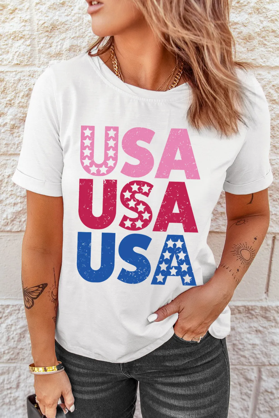 USA-Graphic Top