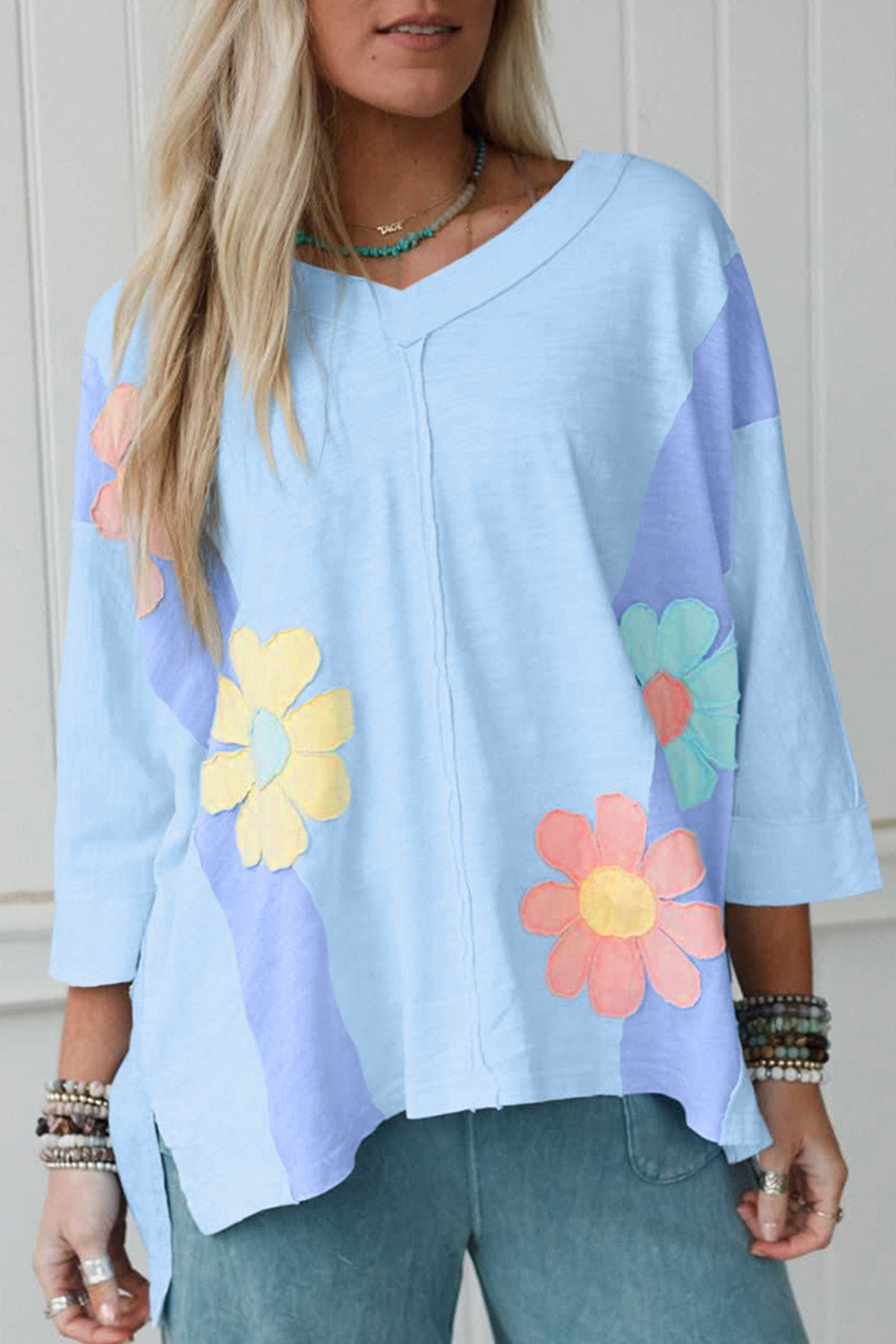Flower Patch Oversized Top FB