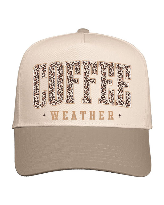 Leopard Coffee Weather Hat.