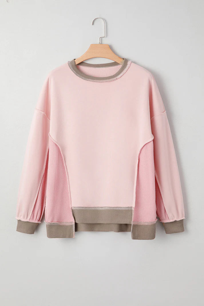 COLORBLOCK OVERSIZED SWEATSHIRT