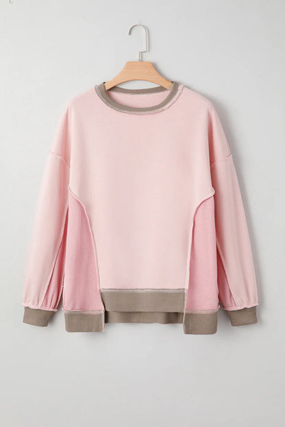 COLORBLOCK OVERSIZED SWEATSHIRT
