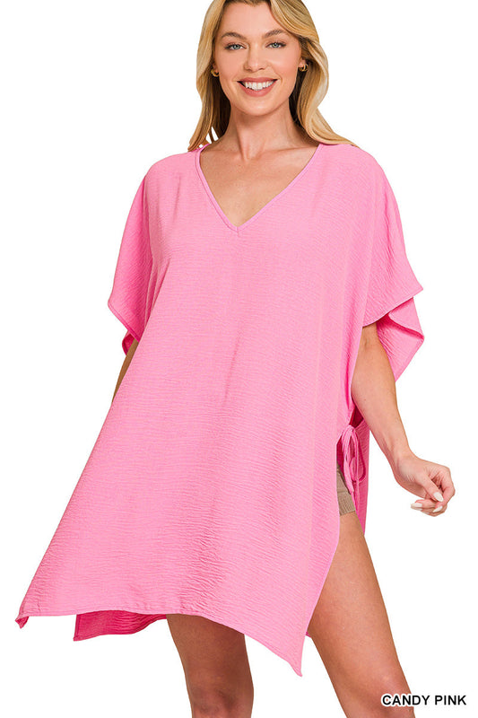 Woven Swim Cover Up Zenana