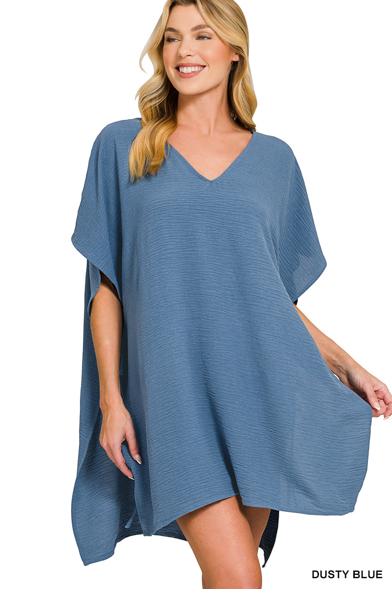 Woven Swim Cover Up Zenana