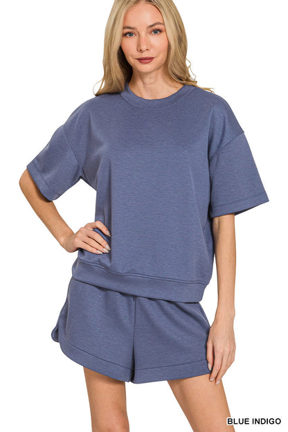 Scuba-Round Neck Dolphin Set Zenana