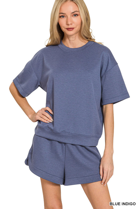 Scuba-Round Neck Dolphin Set Zenana
