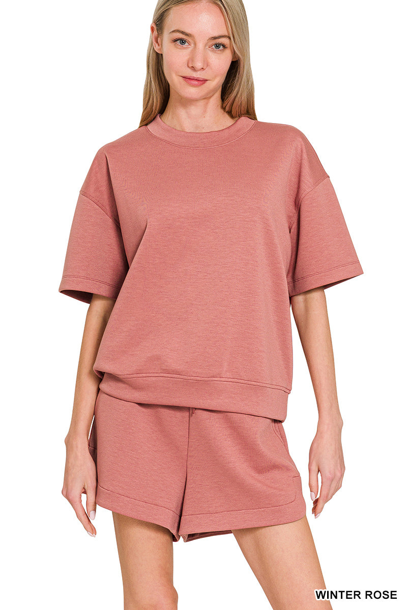 Scuba-Round Neck Dolphin Set Zenana