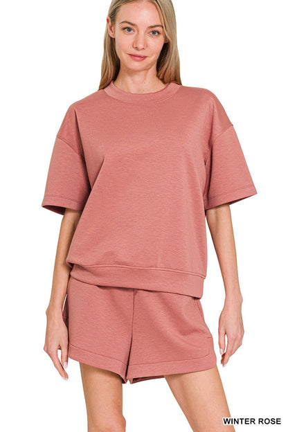 Scuba-Round Neck Dolphin Set Zenana