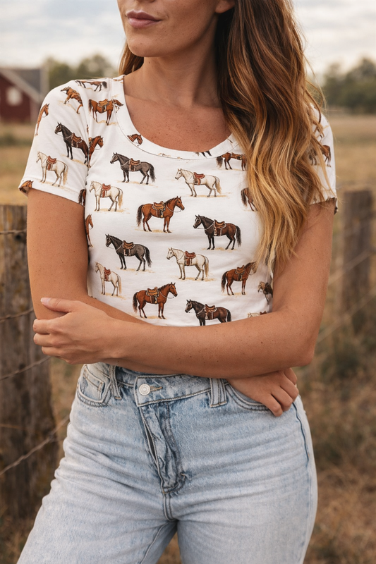 White Horse Western Top
