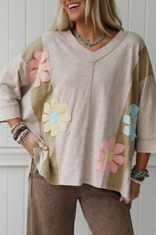 Flower Patch Oversized Top FB